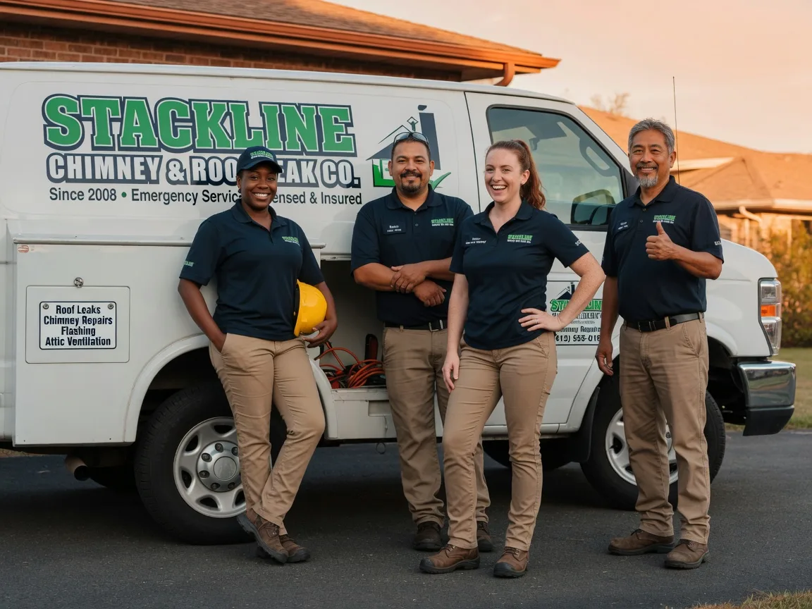 Chimney flashing repair company in Erin, TN